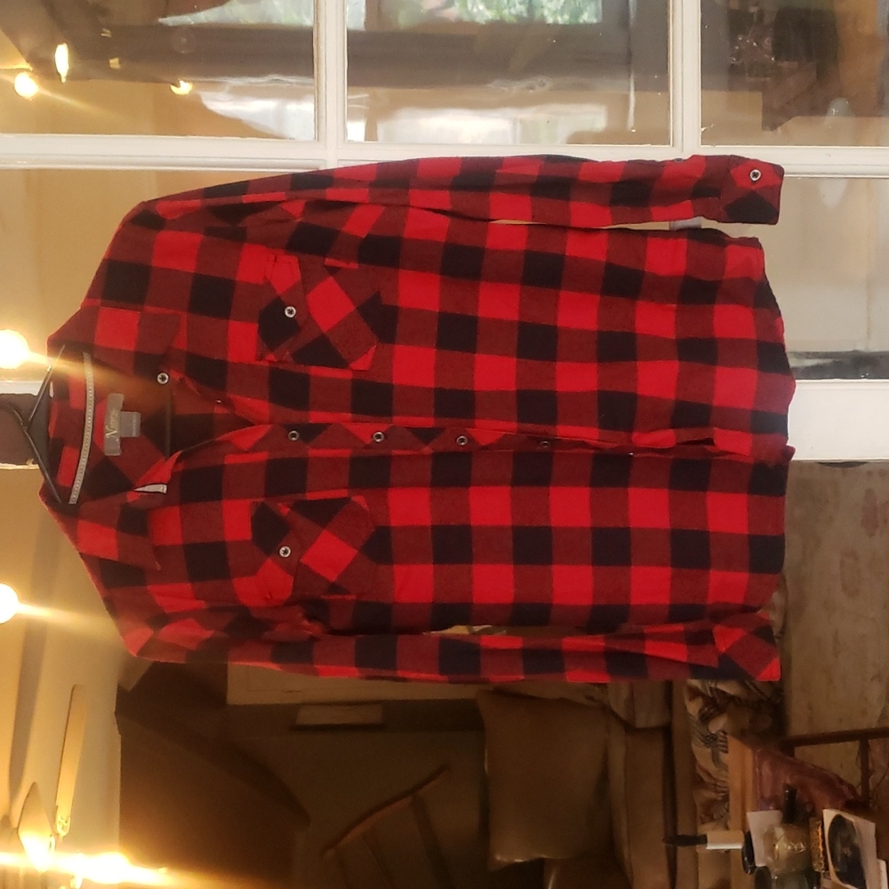 Red and black flannel